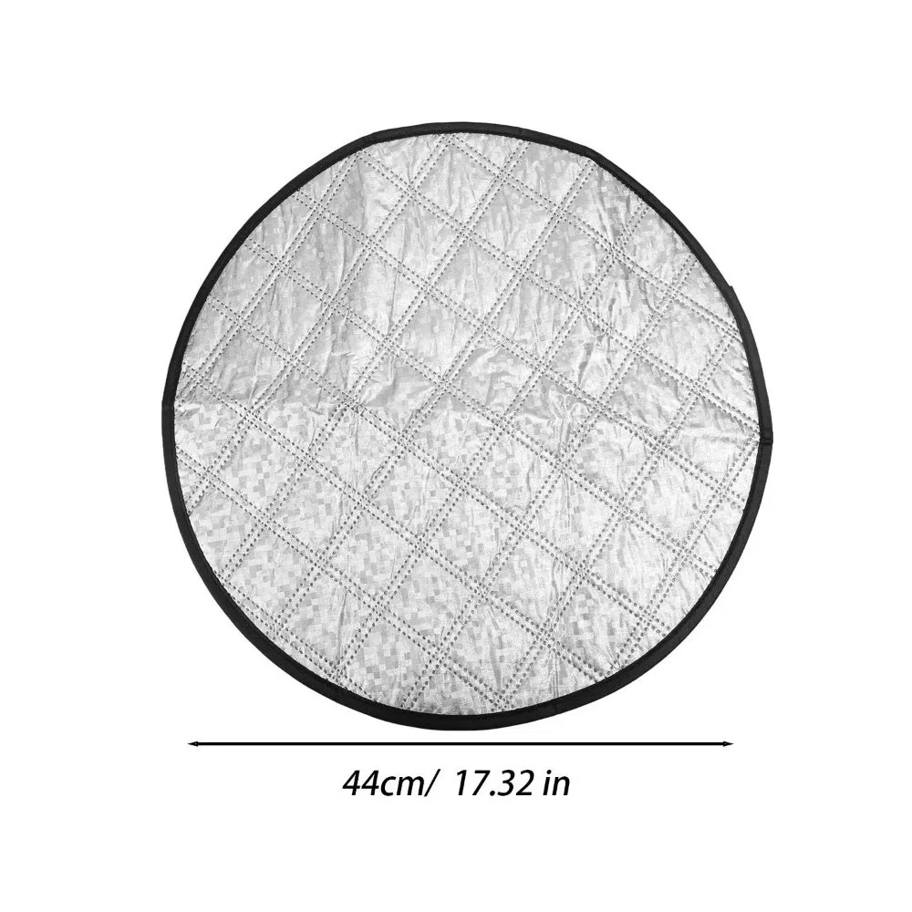 Universal 44CM Car Steering Wheel Cover UV-Blocking Prevent Aging Sun Shade Cover Steering Sun Protection Cover Car Interior