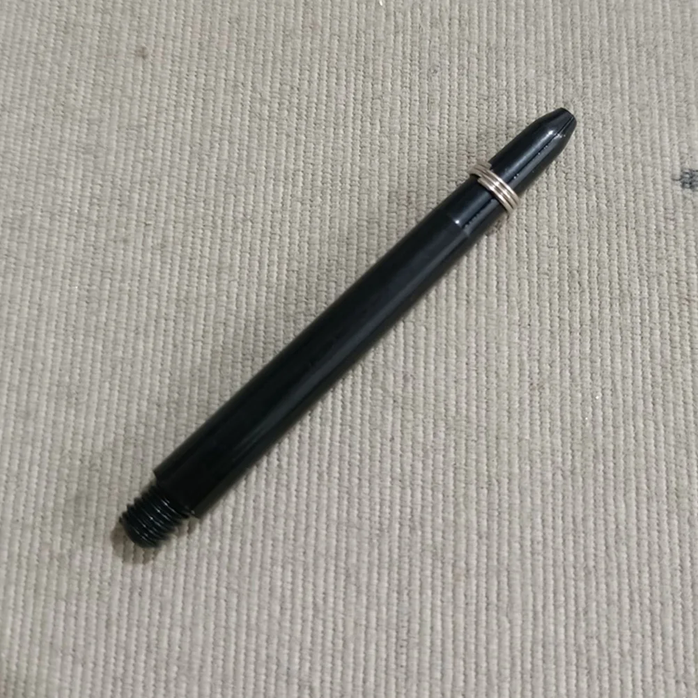 

100pcs Dart Shafts Nylon Replacement for Steel Tip Black Color Stable Flight Toy Accessories