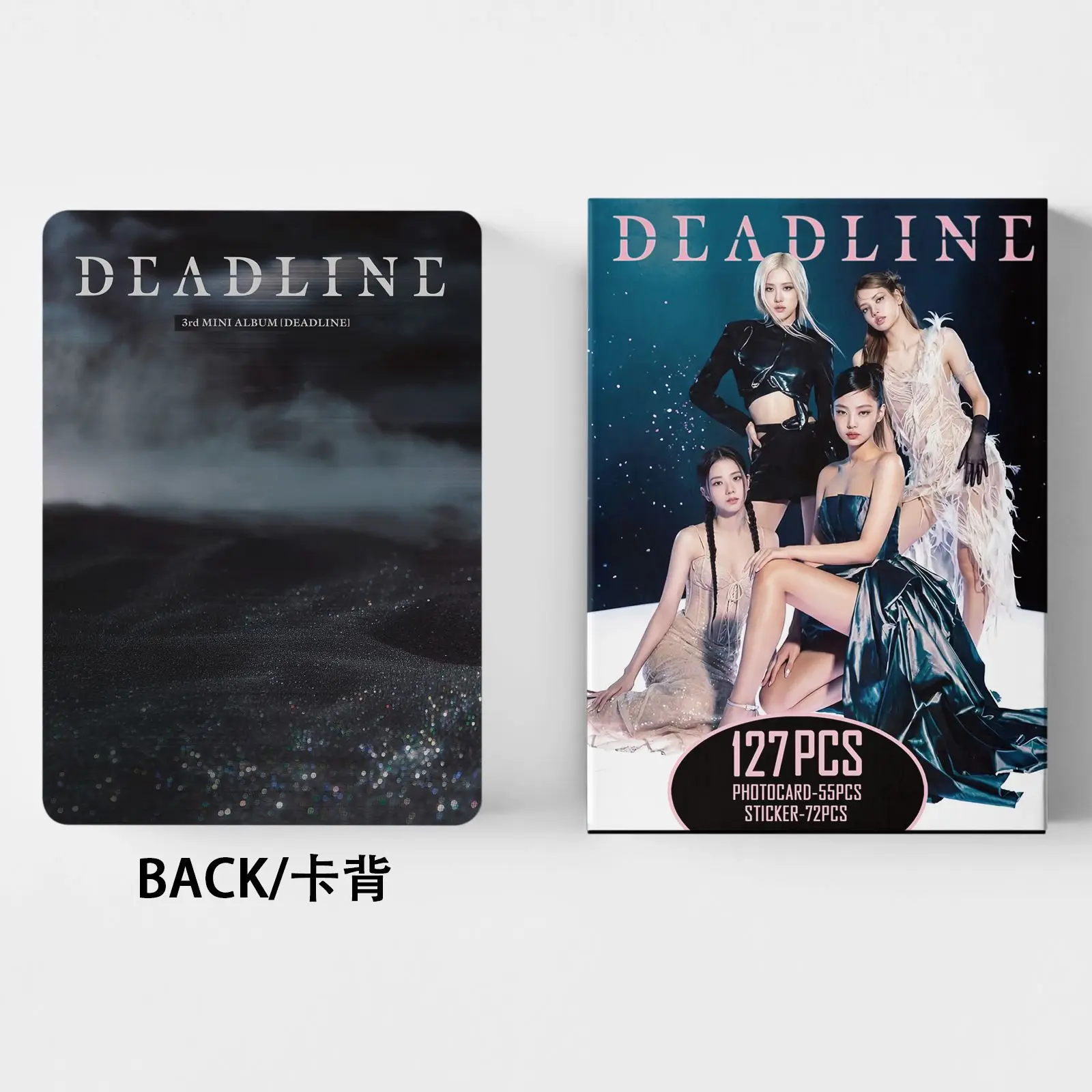 

127 K-pop girl group mini card stickers DEADLINE album card fan collectible support card lomo card gift