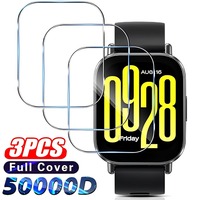 3-1PCS Screen Protector for Redmi Watch5 Active Lite Film Tempered Glass Full Coverage Anti-scratch Films Smart Watch Accessory
