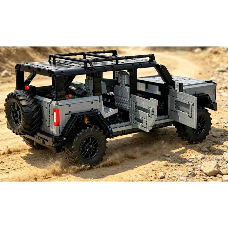 New MOC-170119 Roadster1:8 - RC AssemblySplicing Building Block Model5371Building Block Parts MOC Creative Model Kids Toys Gifts