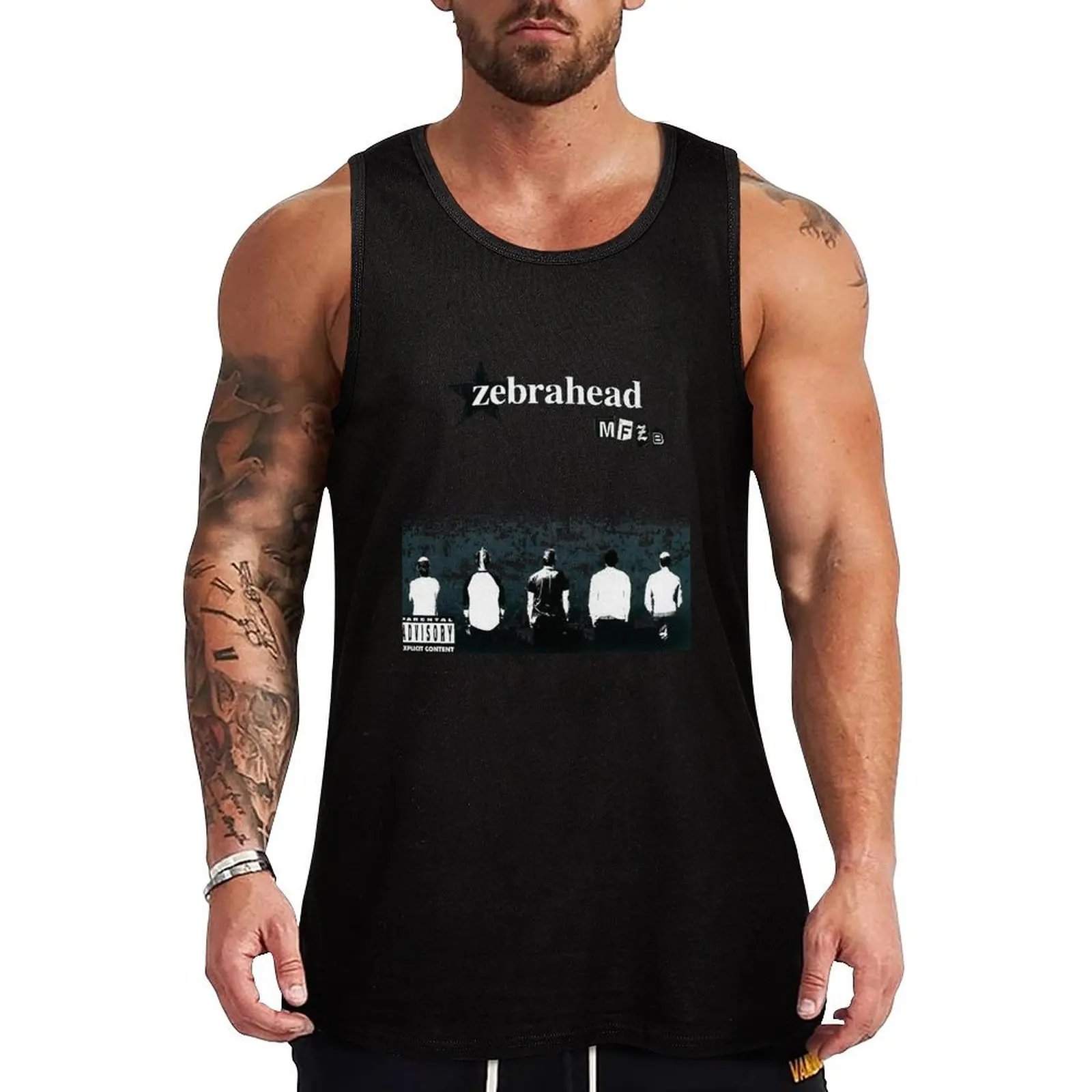 

Zebrahead- MFZB Album Cover Shirt Essential Tank Top sleeveless vests Vest male male top