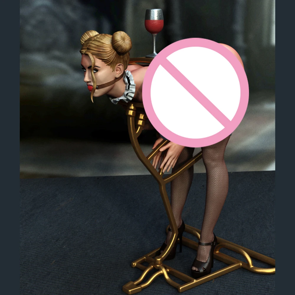 1/24 NSFW Meid Sexy Meisje Hars Beeldje Speelgoed Ongeverfd GK Pop Ongemonteerd 3D Print Assembly Miniatuur Reductie Standbeeld Speelgoed