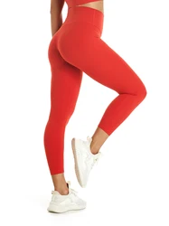 Nepoagym-mallas deportivas clásicas para mujer, pantalones de Yoga suaves, sin costuras frontales, para entrenamiento y correr, 28 pulgadas