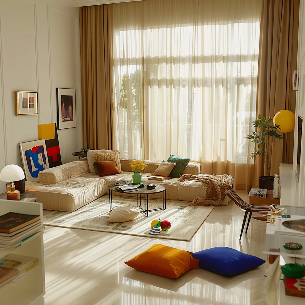 High Density Sponge High Quality Fabric Vacuum Packed Sofa Box Super Large Corner Reclining Compressed Sofa Bed