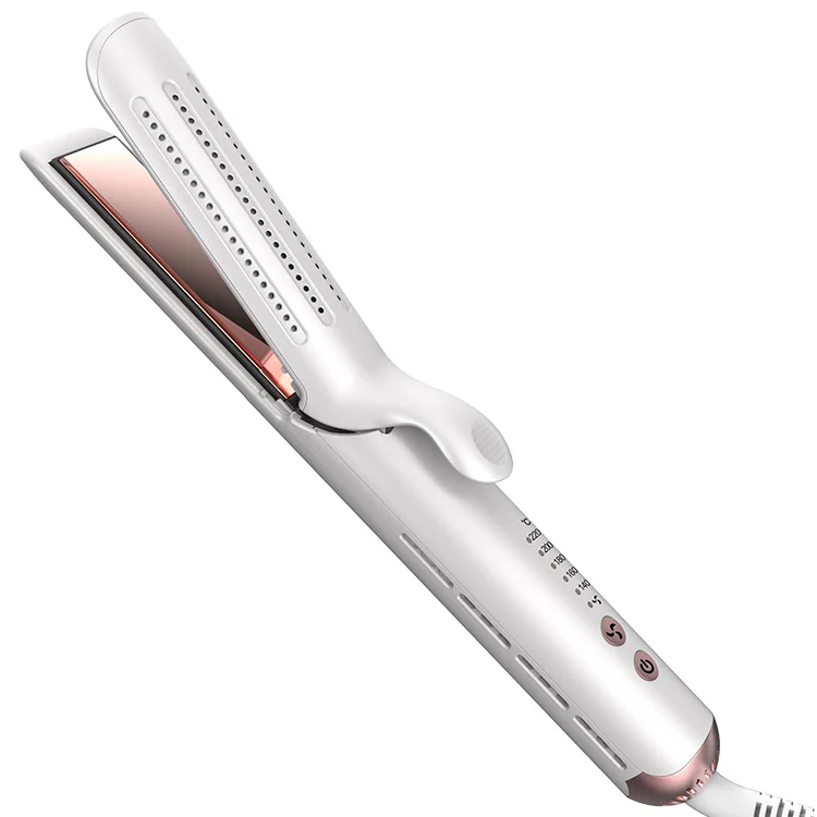 Smart Library Most Popular Patent Protection Dual Voltage 2 In 1 Hair Straightener And Curler  Cool Airflow Hair Irons