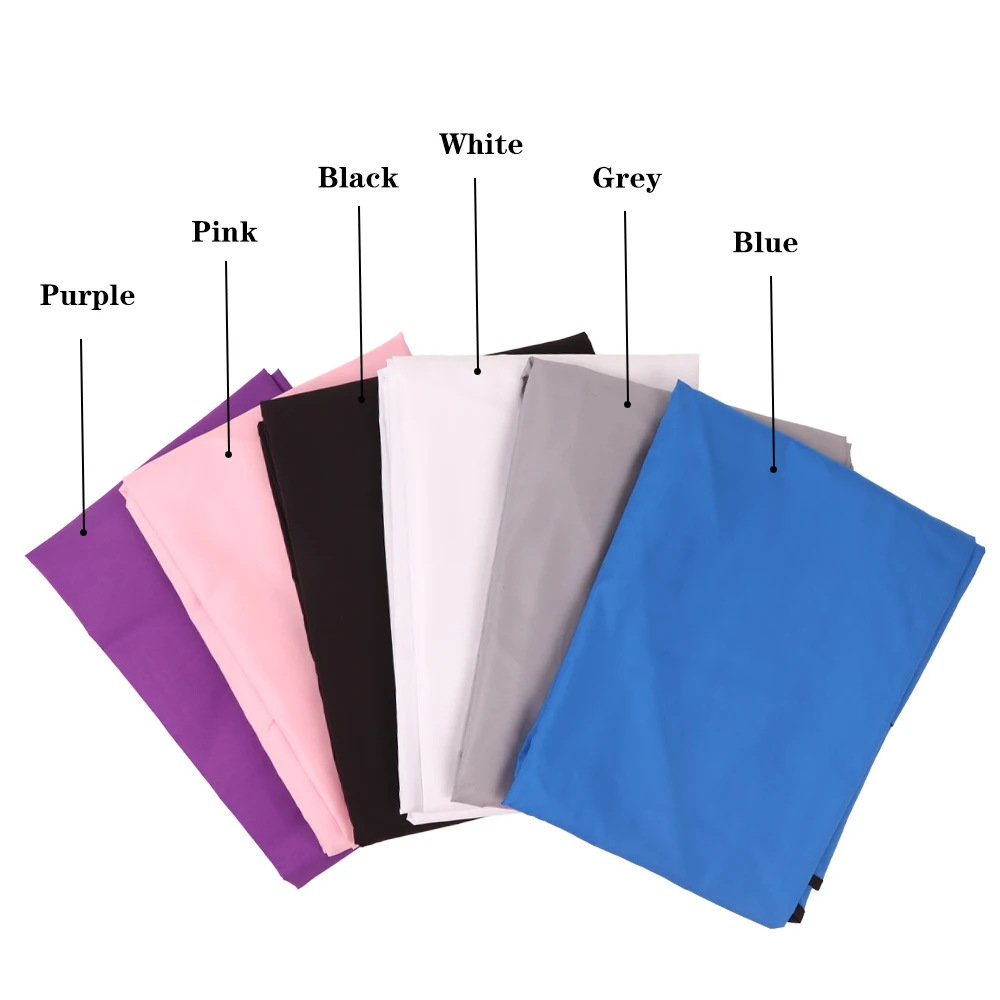 Plussign Waterproof Hair Cutting Cape With Elastic Band And Hook Black Professional Stylist Hairdresser Apron For Adults Unisex