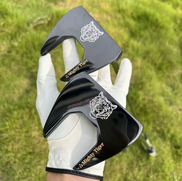 

Mighty Tiger Golf Putter – Stainless Steel Head, PU Grip, Low Center of Gravity, Includes Aiming Line and Ball Recovery Feature.