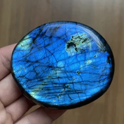 Natural Stone Labradorite Crystal Decoration Polished Moonstone Gems Healing Rock Quartz Gift Reiki Spiritual Jewelry