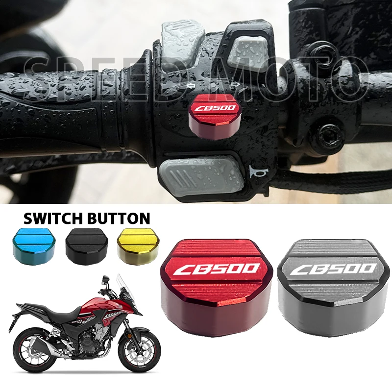 

For Honda CB500 X F CB500X CB500F 2013-2025 2021 2020 2022 Motorcycle Switch Button Turn Signal Key Cap CB 500 X F Accessories