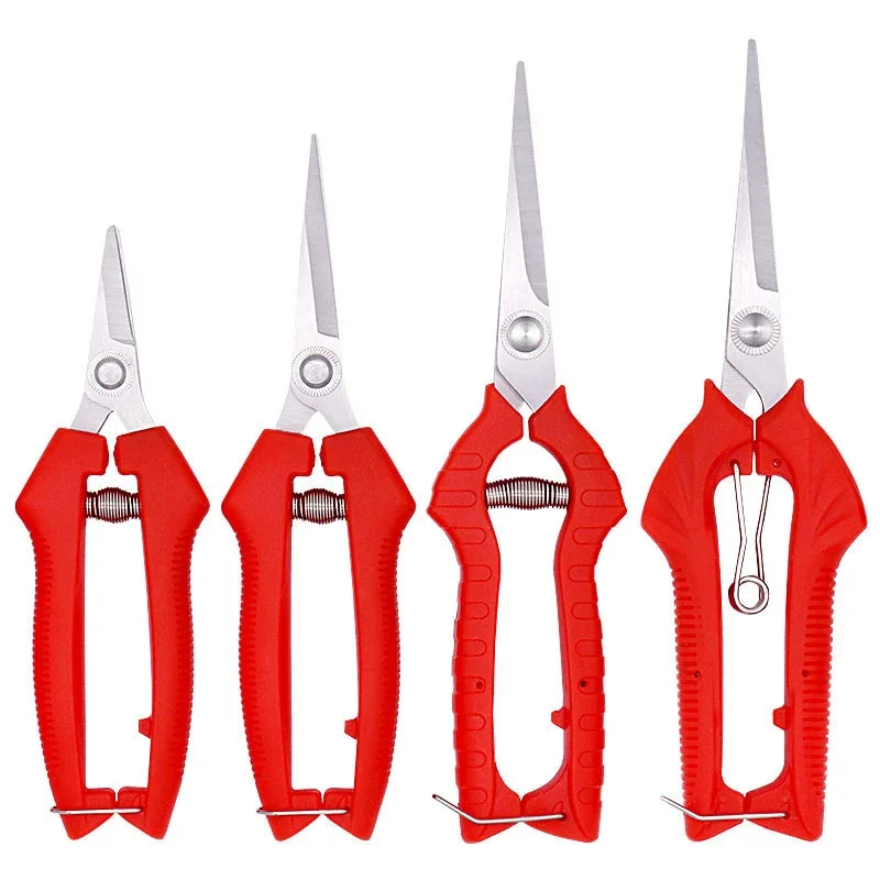 สวนมือ Pruner Micro-Tip Pruning Snips Leaf Trimmer ตรง Florist กรรไกรสำหรับพืชสวนกรรไกรตัดแต่งกิ่งกรรไกร