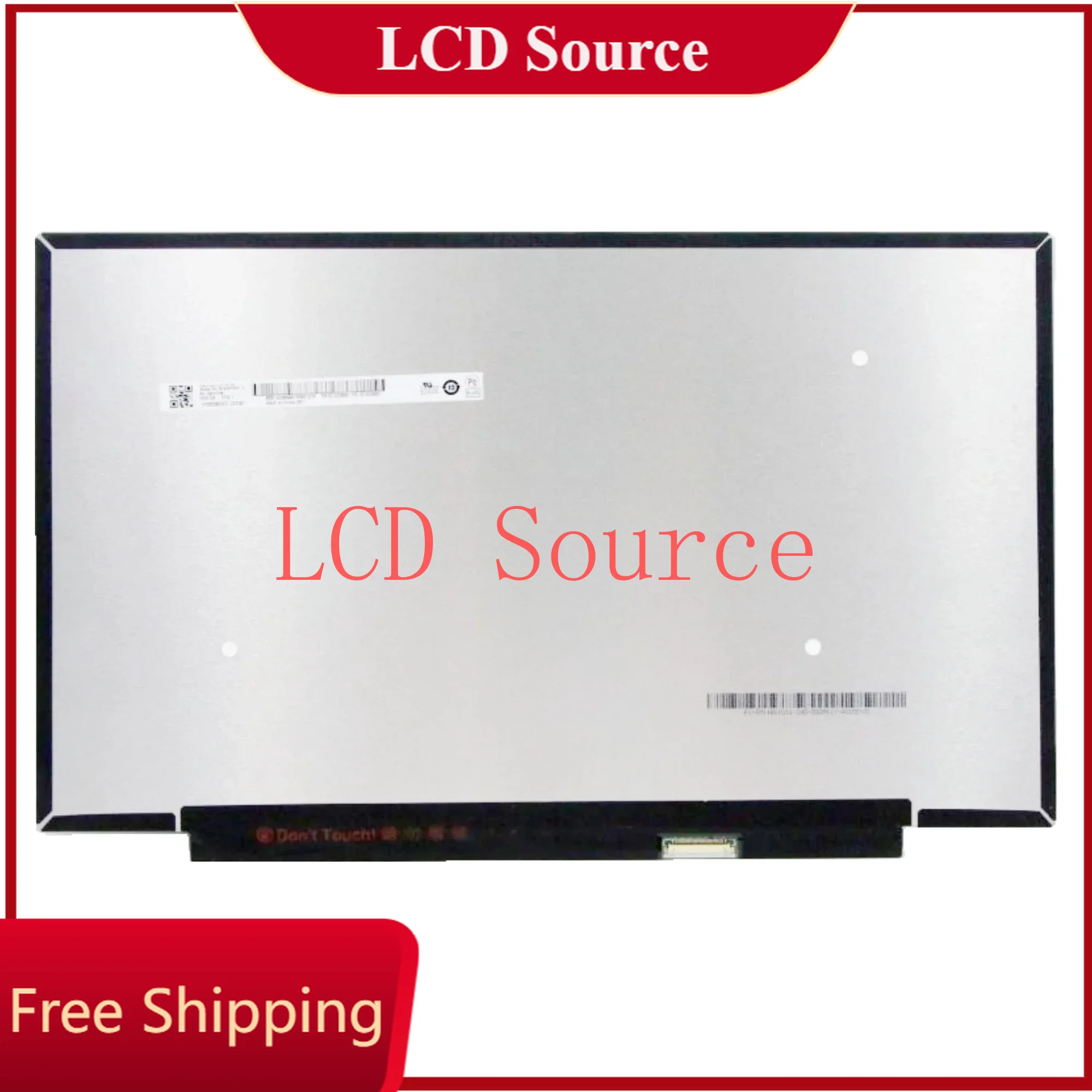 

B140XTN07.7 14 inch HD EDP 30pins 60Hz FRU 5D10Z26830 1366x768 45% NTSC Laptop LCD Screen