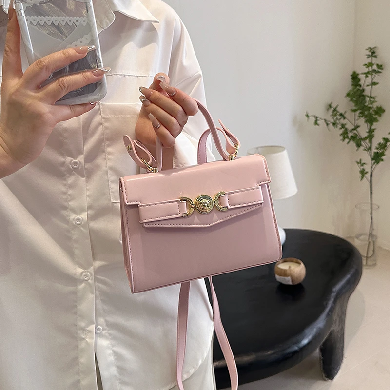 

Luxury Leather Crossbody Bag for Women by Famous Designer - Shoulder Messenger Handbags Elegant Classic Ladies Style