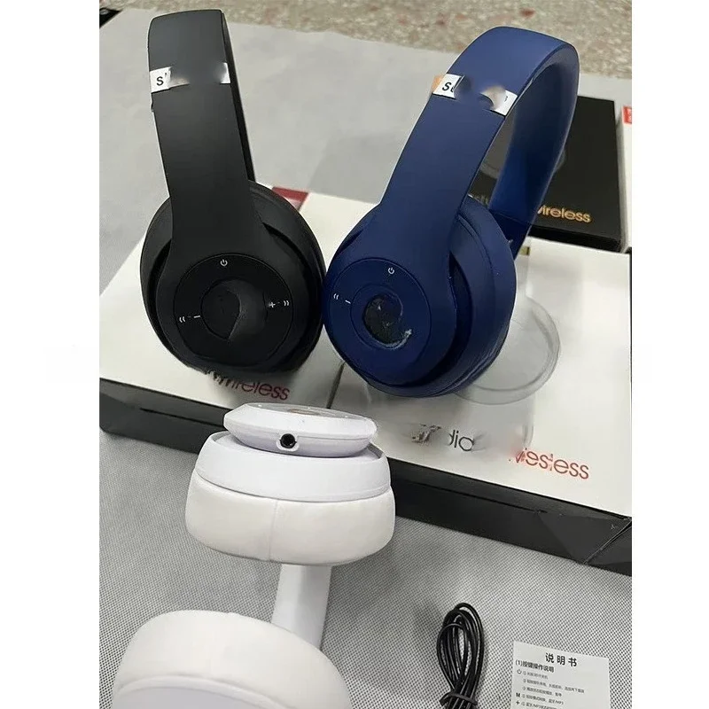 New Head mounted Wireless Bluetooth Studio3 Wireless Recorder 3 Magic Sound B Folding Storage Pop up Universal Earphones