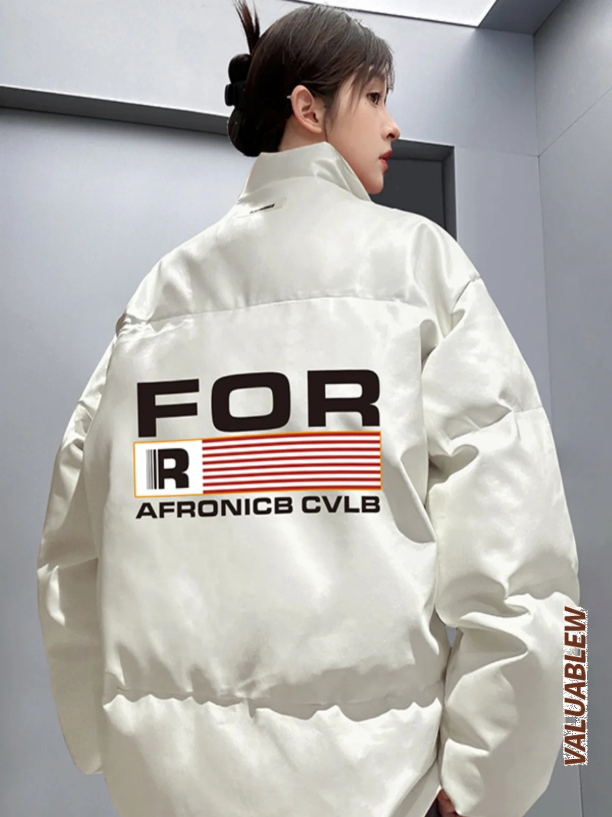 

Мужская утепленная куртка из искусственной кожи и хлопка, зимняя повседневная, в американском ретро-стиле, свободного кроя, молодежная, теплая верхняя одежда