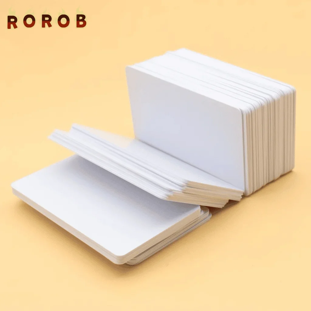 PVC Cards for Epson L8050 Printer-Durable Waterproof Printing Cards, for Epson L8050 L8058 L18050, 86x54mm Blank PVC Card Stock