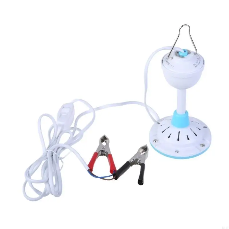 896F 20inch Camping Fan Hanging Fan 6W 12V Ceiling Fan Ceiling Fan with Switches