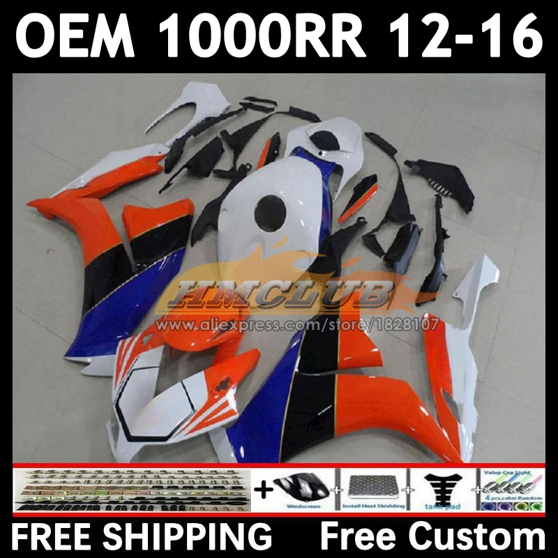 Injection For HONDA orange blue CBR 1000RR 1000 CBR1000 RR CC 78No.49 CBR1000RR 12 13 14 15 16 2012 2013 2014 2015 2016 Fairing