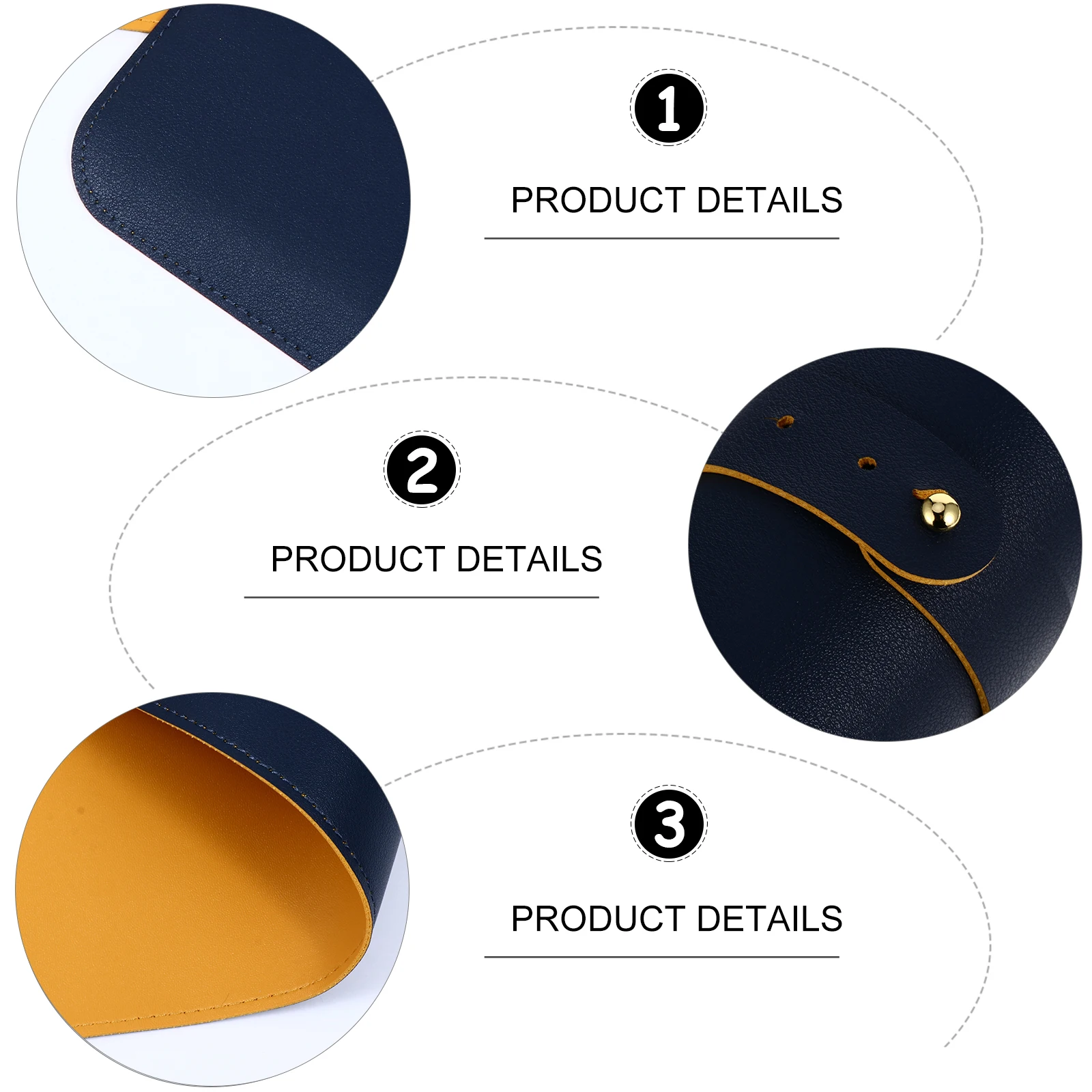 

Large Pu Mouse Mat Smooth Surface Soft Comfortable Office Home Use Desktop Computer Mouse Pad For Daily Practical