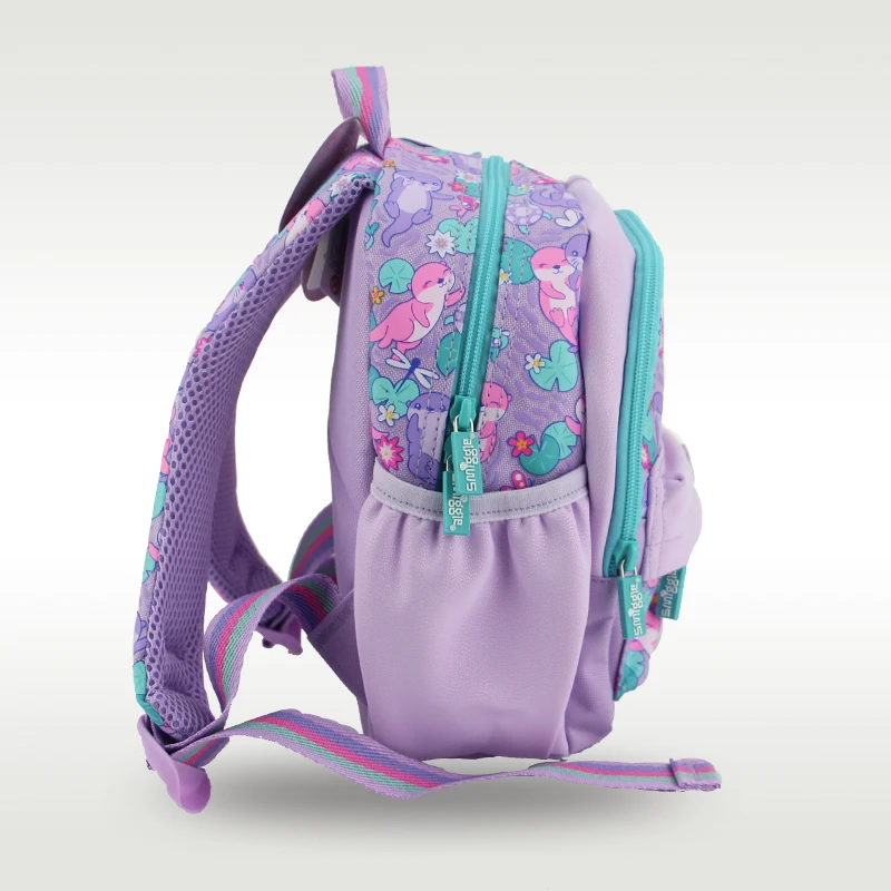 children's schoolbag girls backpack Purple hamster cool kawaii 11 inch 1-3 years old