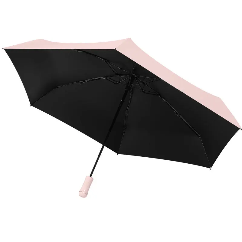 

50% off umbrella, ultra-light solid color vinyl UV-proof umbrella