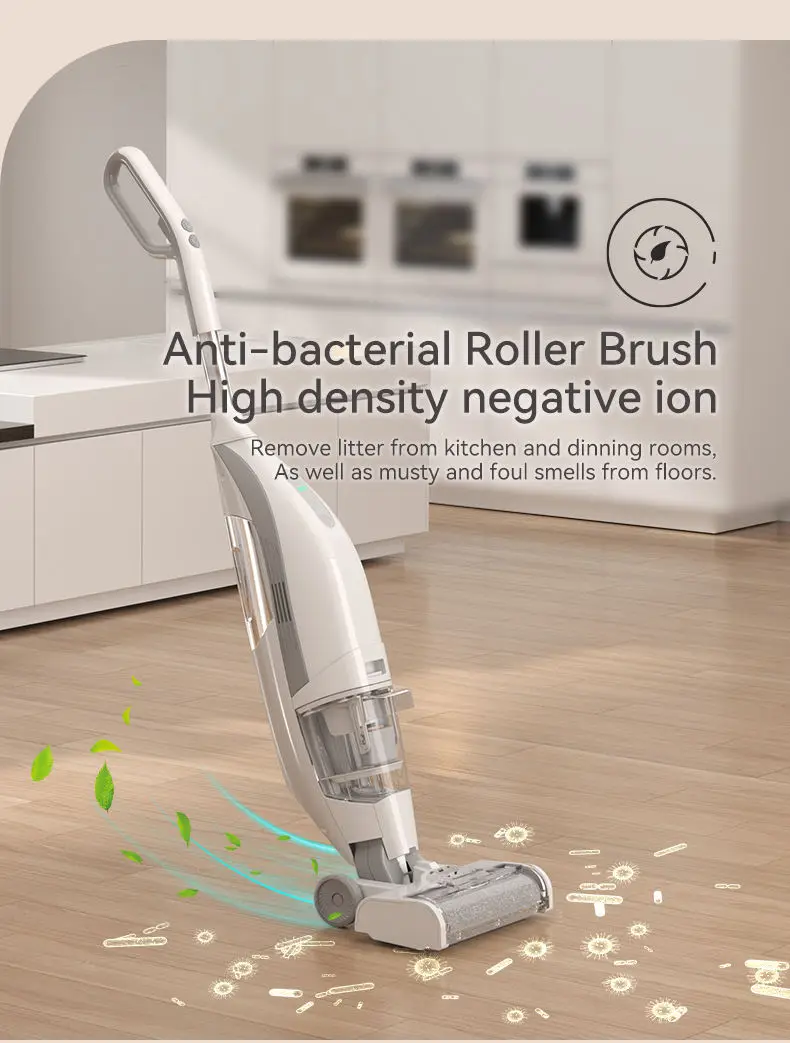 2023 best-selling Household self cleaning mopping machine floor washer cordless wet and dry vacuum cleaner mop