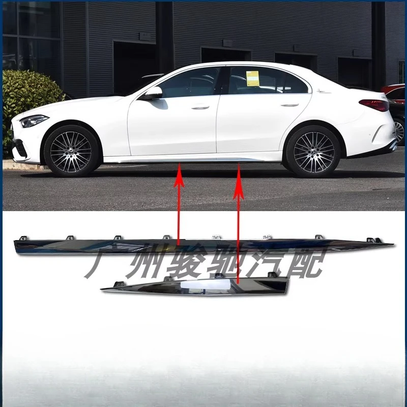 

Подходит для корпуса Mercedes-Benz C-Class C200, хромированная яркая полоса C260L, накладка на дверь C350LeW206