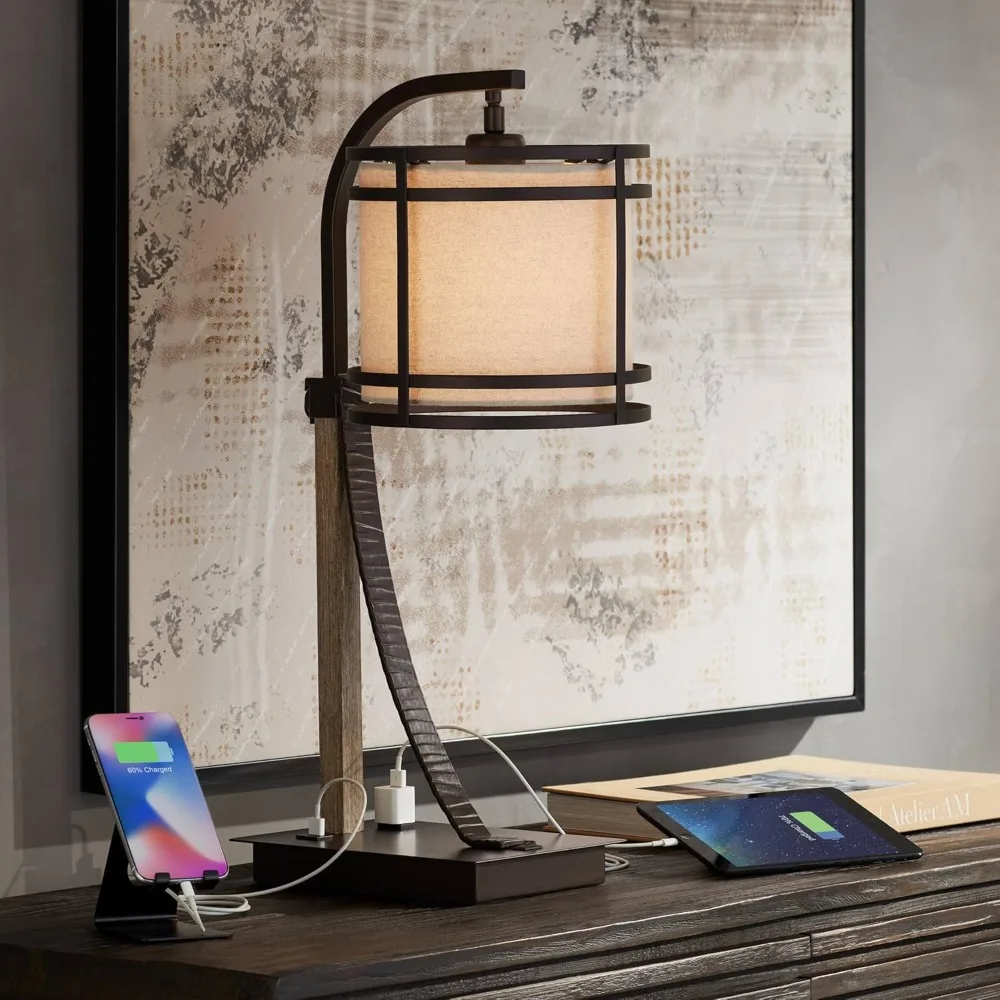 Gentry Industrial Desk Table Lamp 22