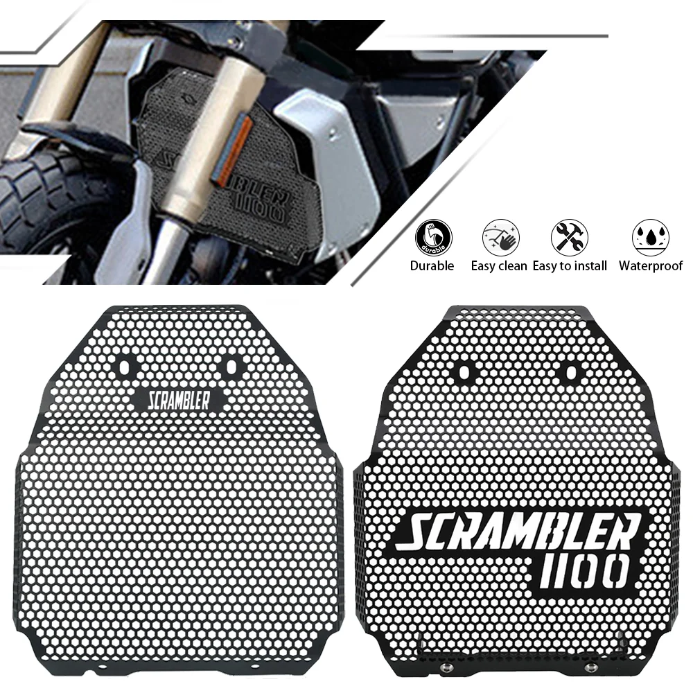 

Motorcycle For Ducati Scrambler 1100 Scrambler1100 Sport 2023 2022 2021 2020 2019 2018 Radiator Grille Guard oil cooler Cover