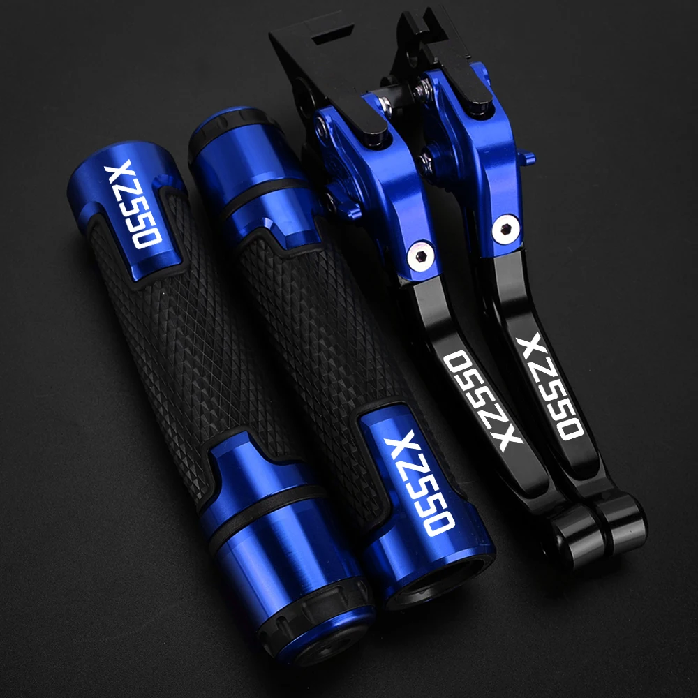 

FOR YAMAHA XZ550 XZ 550 XZ-550 1982-1986 1985 1984 Motorcycle Adjustable Foldable Brake Clutch Levers Handle Handlebar Grips End