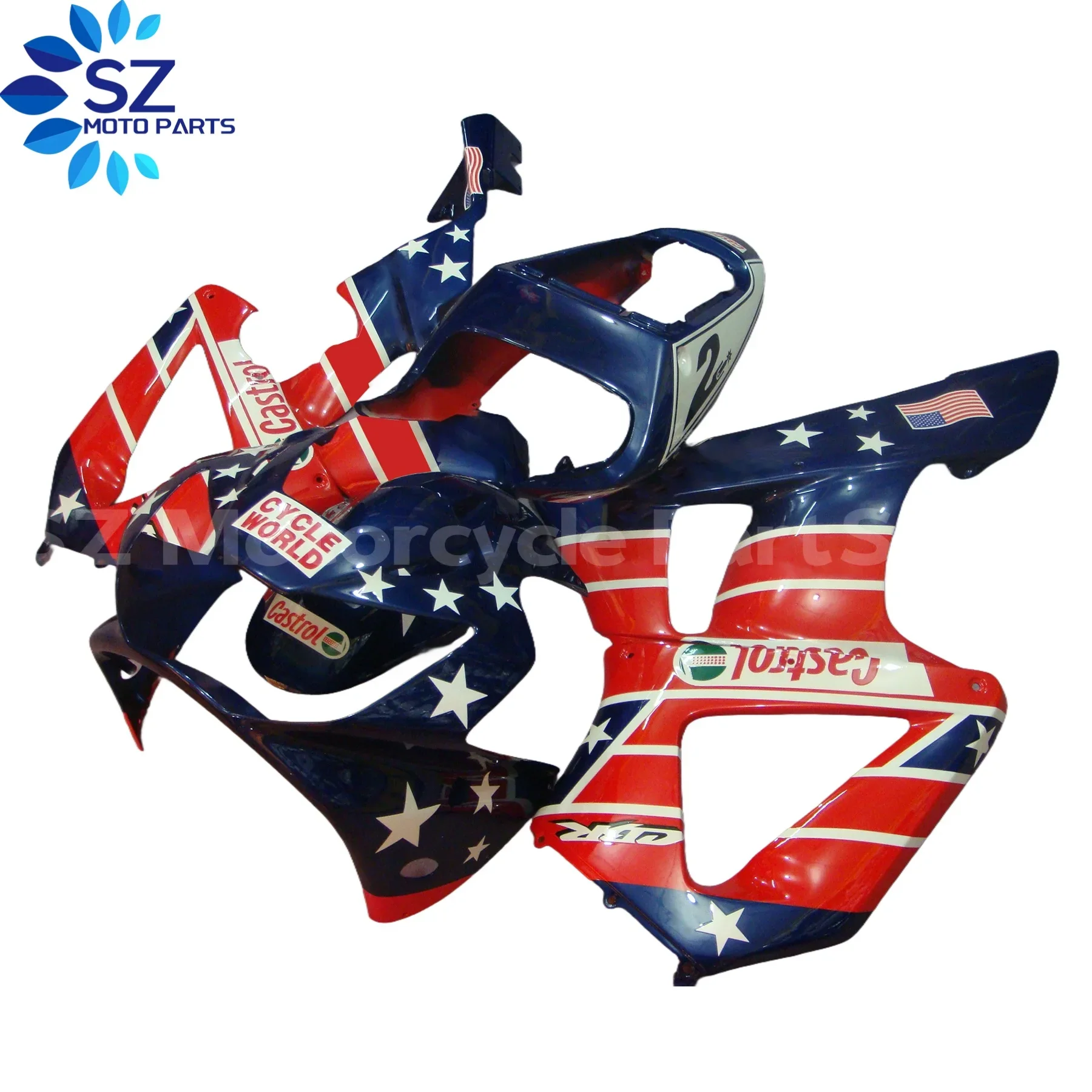 

Motorcycle Fairings Kit for HONDA CBR900RR 929 2000 2001 CBR900 RR CBR 900RR 00 01 Injection Bodywork Set