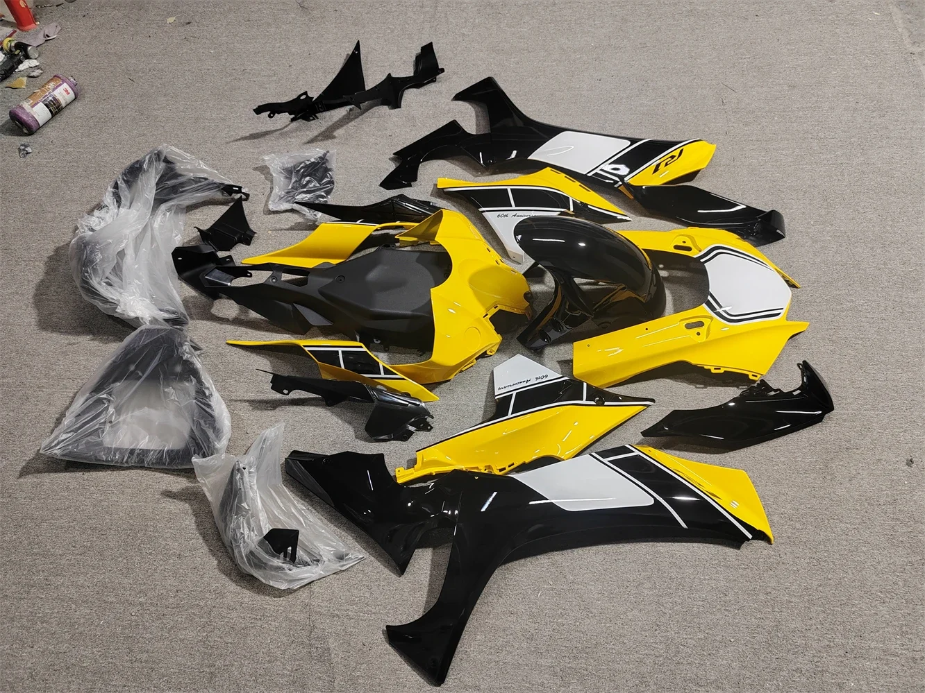 Motorcycle ABS Injection Bodywork Fairing Kit For Yamaha YZF R1 YZFR1 2021 2022 2023 Motorcycle Shell Fairing Spoiler Bodywork