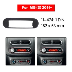 Double 2 Din Car Radio for MG3 2011+ CD Stereo Radio Surround Fascia Facia Panel Dash Mount Kit Fascia Adapter Cover 11-474