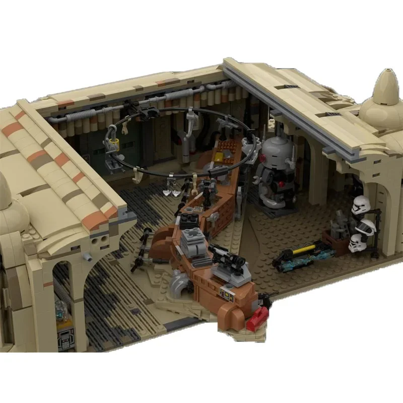 

MOC-215050Outer Ball Man Cave Street View Building Blocks Model5847PartsMOC Creative Boys Kids BirthdayBuilding Blocks Toy Gifts