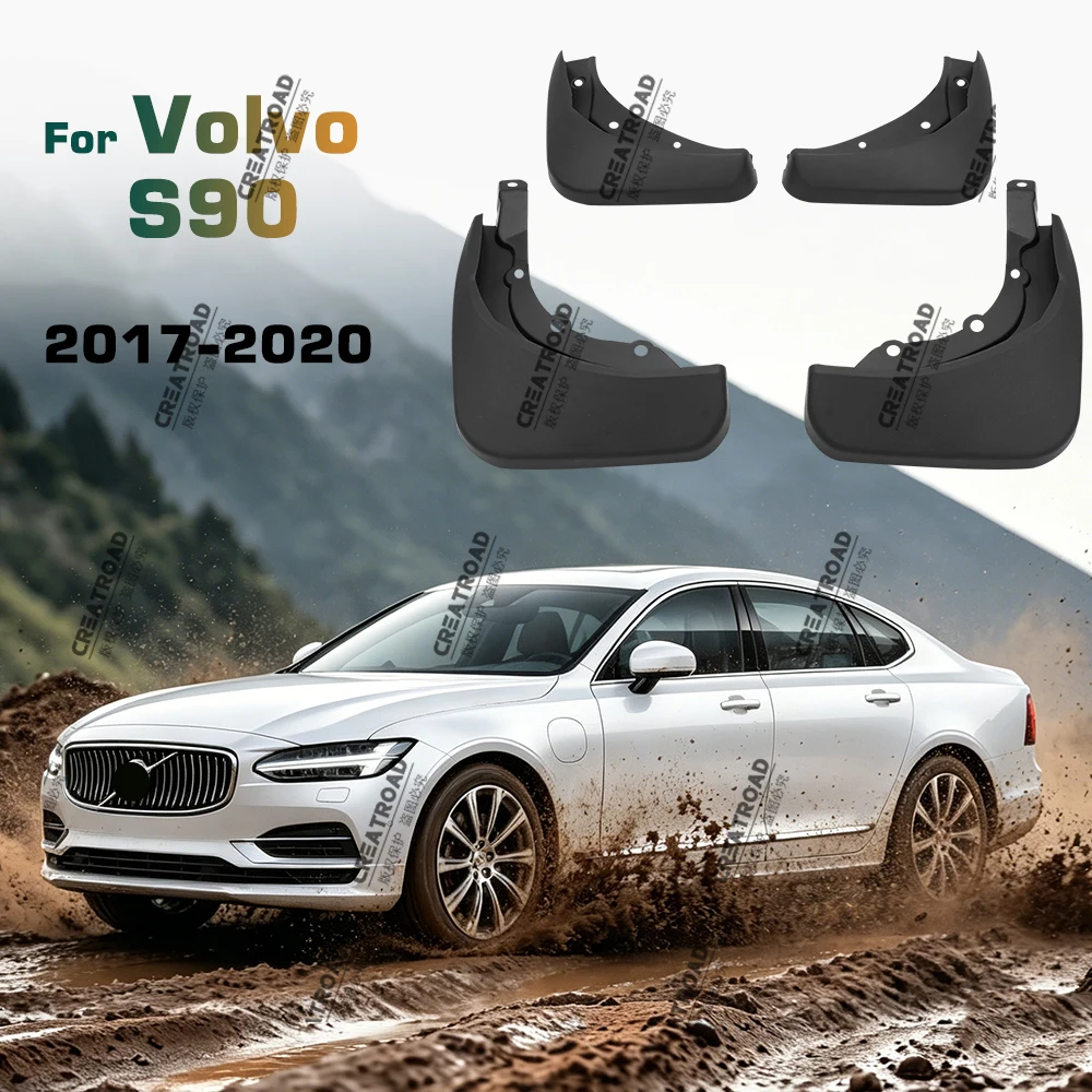 Stylische geformte Auto-Schmutzfänger für Volvo S90 2017–2020, Schmutzfänger, Spritzschutz, Schmutzfänger, Zubehör, Auto-Styling