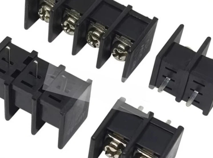 MG/DG45C/KF45C-2/3/4/5/6/7/8/9/10P terminal block PCB barrier type 9.5MM middle pin 2pcs