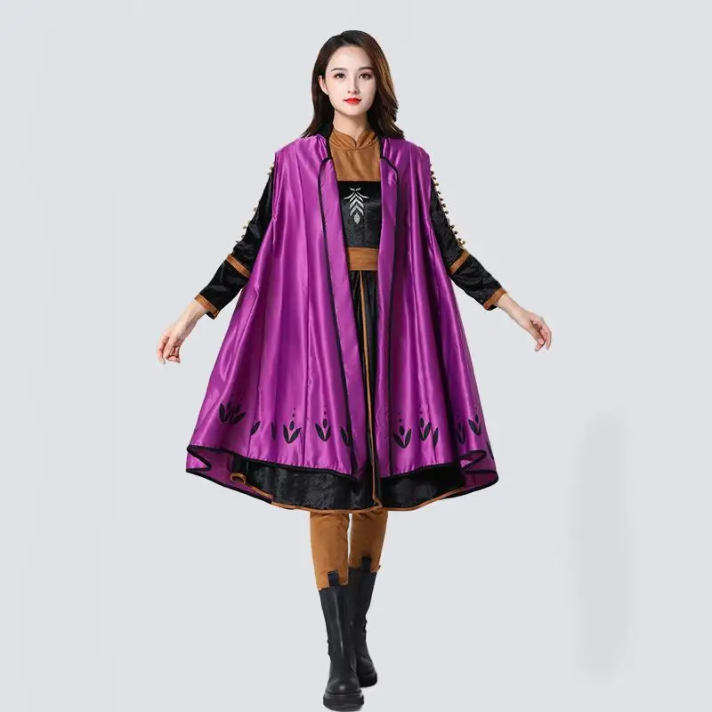 

Костюм для косплея на Хэллоуин, Анна, Эльза, принц, ролевая одежда для взрослых, маскарадная одежда для выступлений, Снежная королева, фея, тема T