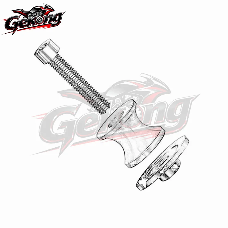 يصلح ل Bandit 1250 250 400 600 600S 650 GSF650 bandit 1200 Bandit650 دراجة نارية Swingarm بكرات حامل خلفي مسامير المتزلجون