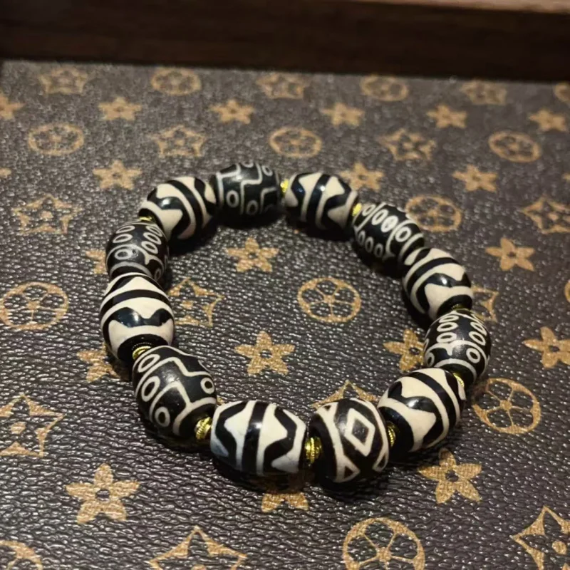 

Браслет Tianzhu Multi-Treasure с одним кругом, культурные реликвии, высококачественный модный бутик, браслет из агата Tianzhu