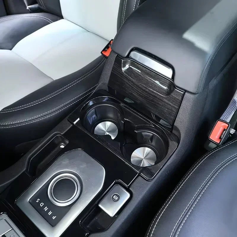

For Land Rover Discovery 4 LR4 2010-2016 ABS Car Front Drain Cup Holder Decorative Cover Trim Parts Car Accessories