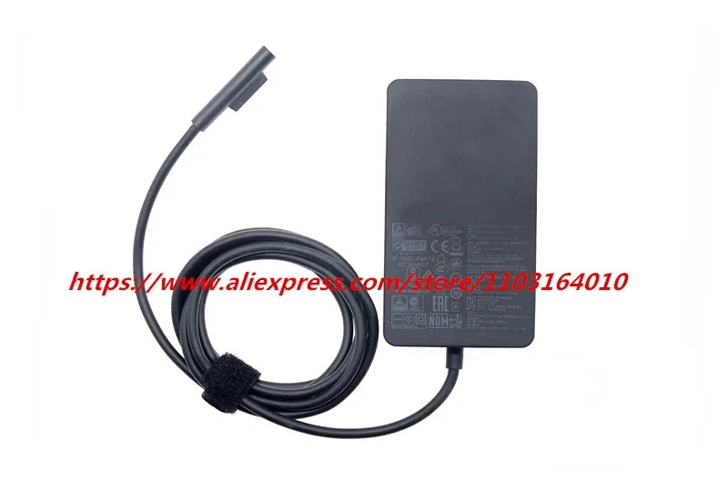 127W 15V 8A Charger For Microsoft Surface Laptop Surface Book 3 2 Surface Go Surface Pro 6 7 Model 1932 with 5V 1.5A USB