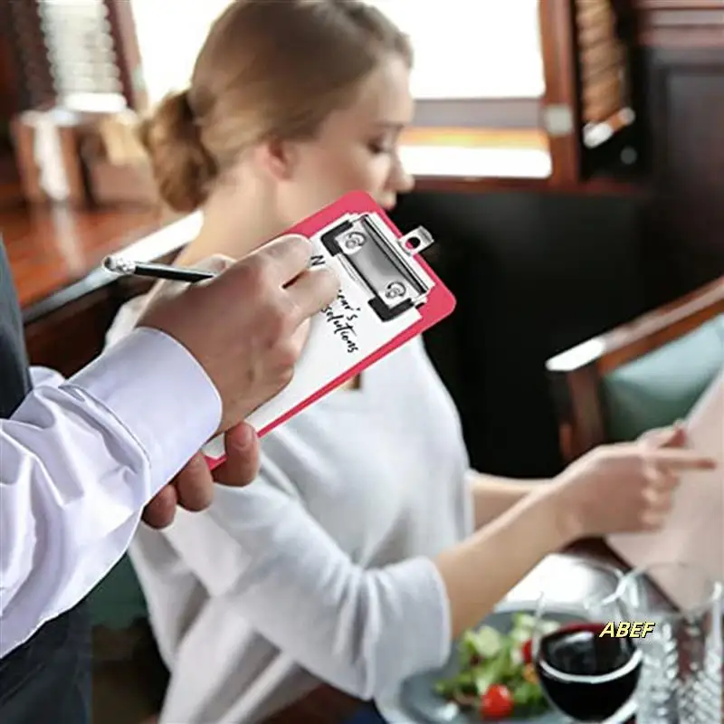 

4Inch X 6Inch Mini Clipboard, 24Pcs Small Clipboards, Clip Board Notepads Clipboard, Memo Size Pocket Plastic Clipboard