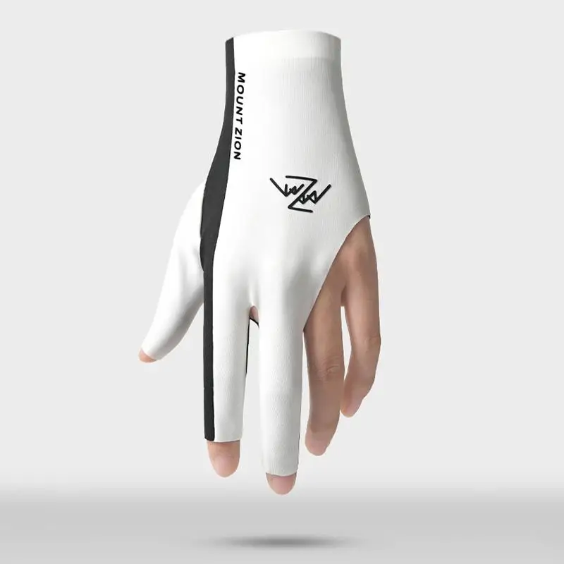 Billiard Gloves With Fingerless Breathable Pool Gloves Three-Finger Gloves