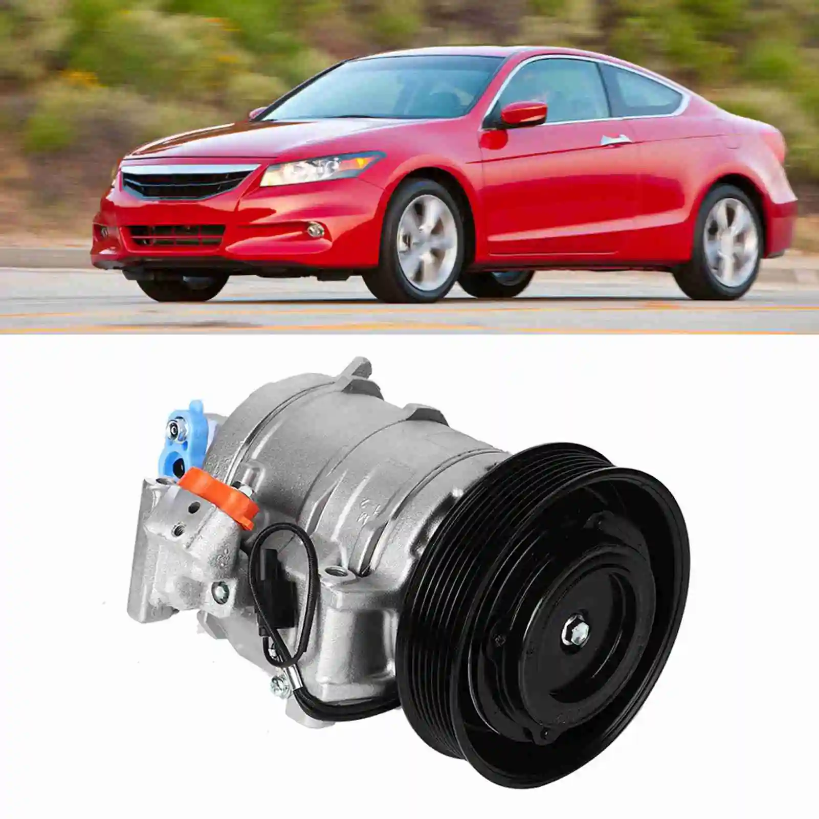 

AC Compressor RYC Reman AC Compressor AEG333 Replacement Part Fit for 2008‑2012 Compressor Fit for Compressor