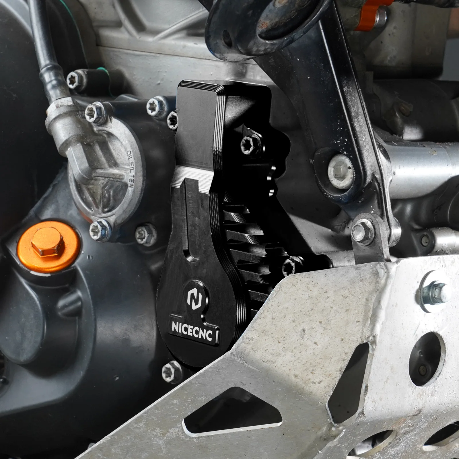 Für KTM 690 SMC R 2012-2025 690 Enduro R Wasserpumpenabdeckung für KTM 690 Duke R 2025 2024 2023 GasGas ES/SM700 Husqvarna 701 Enduro – Detail 9