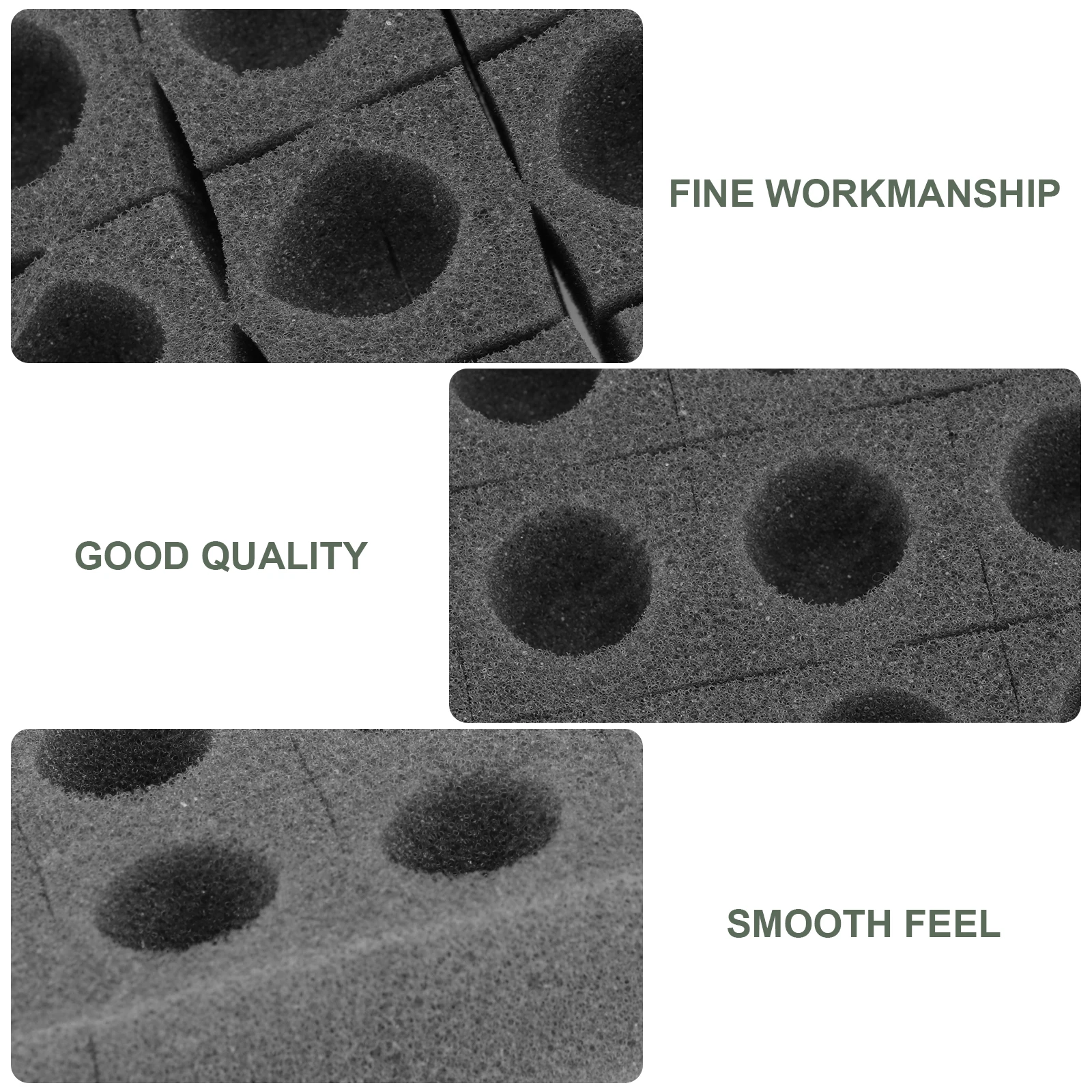

2 Sheets Seedling Sponge Block Soilless Cultivation Hydroponic Planting Tools Vegetable Sprouter Tray Gardening Accessories