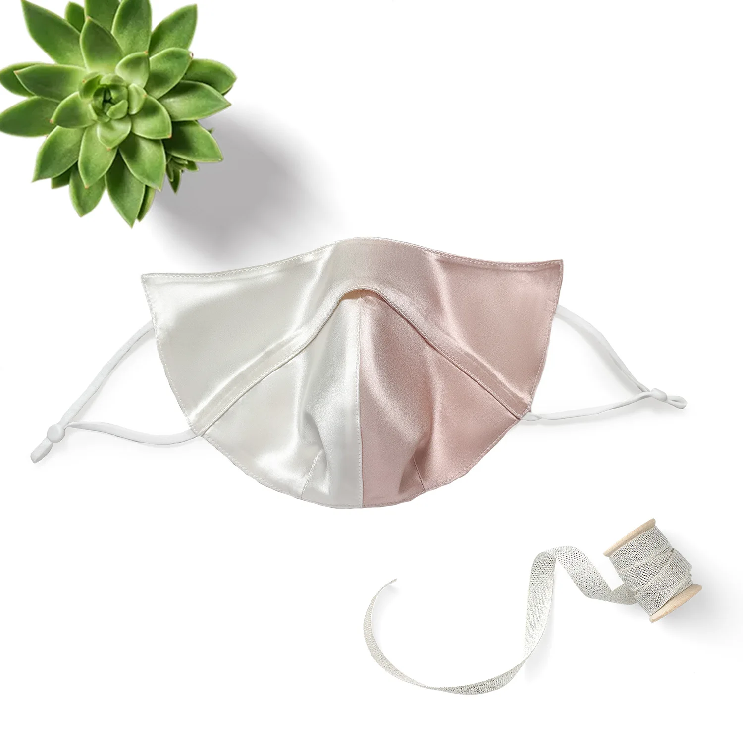 

22 Momme 100% Pure Mulberry Silk Mask for Women UPF 50+ Sunscreen Mask 6A Grade Silk With OEKO-TEX