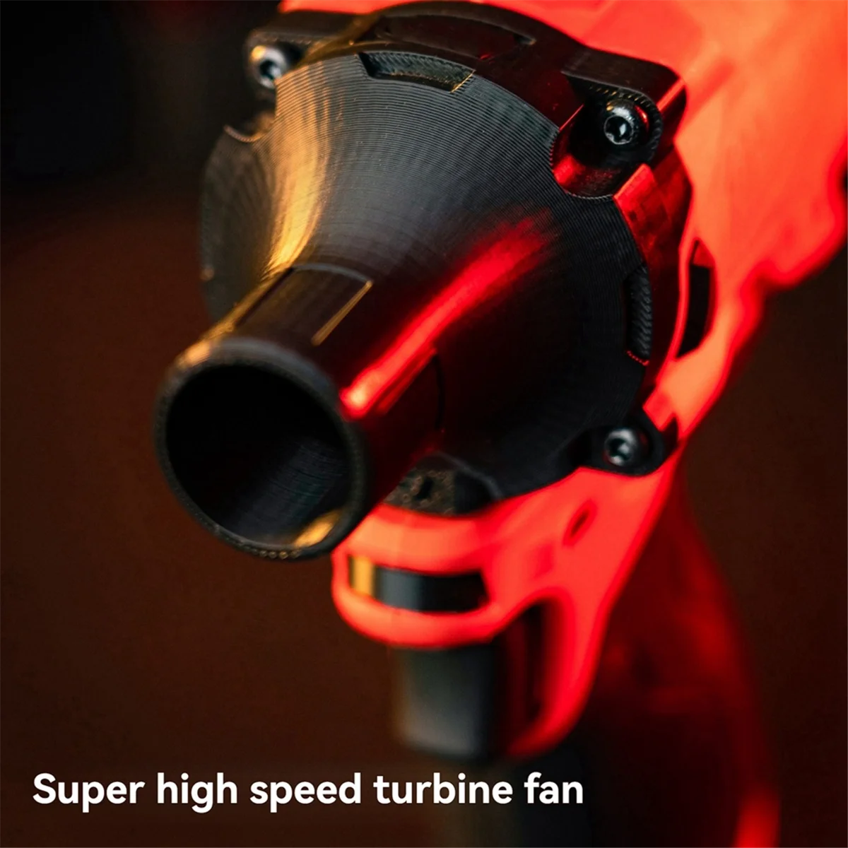 Outdoor High Speed Turbo Fan for Milwaukee Fans 140,000RMP Multifunctional Jet Fan Powerful Blower (Battery-Free)