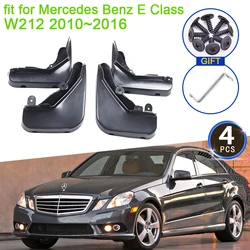 for Mercedes Benz E Class W212 2010 2011 2012 2013 2014 2015 2016 Mud Flaps Mudguards Splash Guards Fender Flare Car Accessories