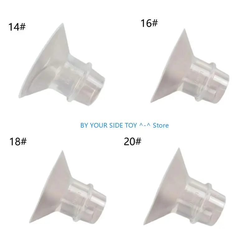 محول مريح لمضخة الثدي، سهل الاستخدام، موصل شفة، إدراج شفة متعدد الاستخدامات لجمع الحليب السلس U6XE #3